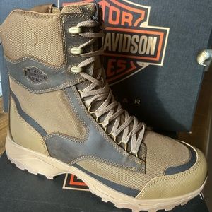 Harley-Davidson Men's Arnett 7" Brown Motorcycle Boots